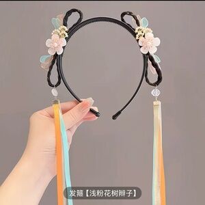 Brand New Traditional Chinese Asian Princess Fairy Flower Headband Accessory